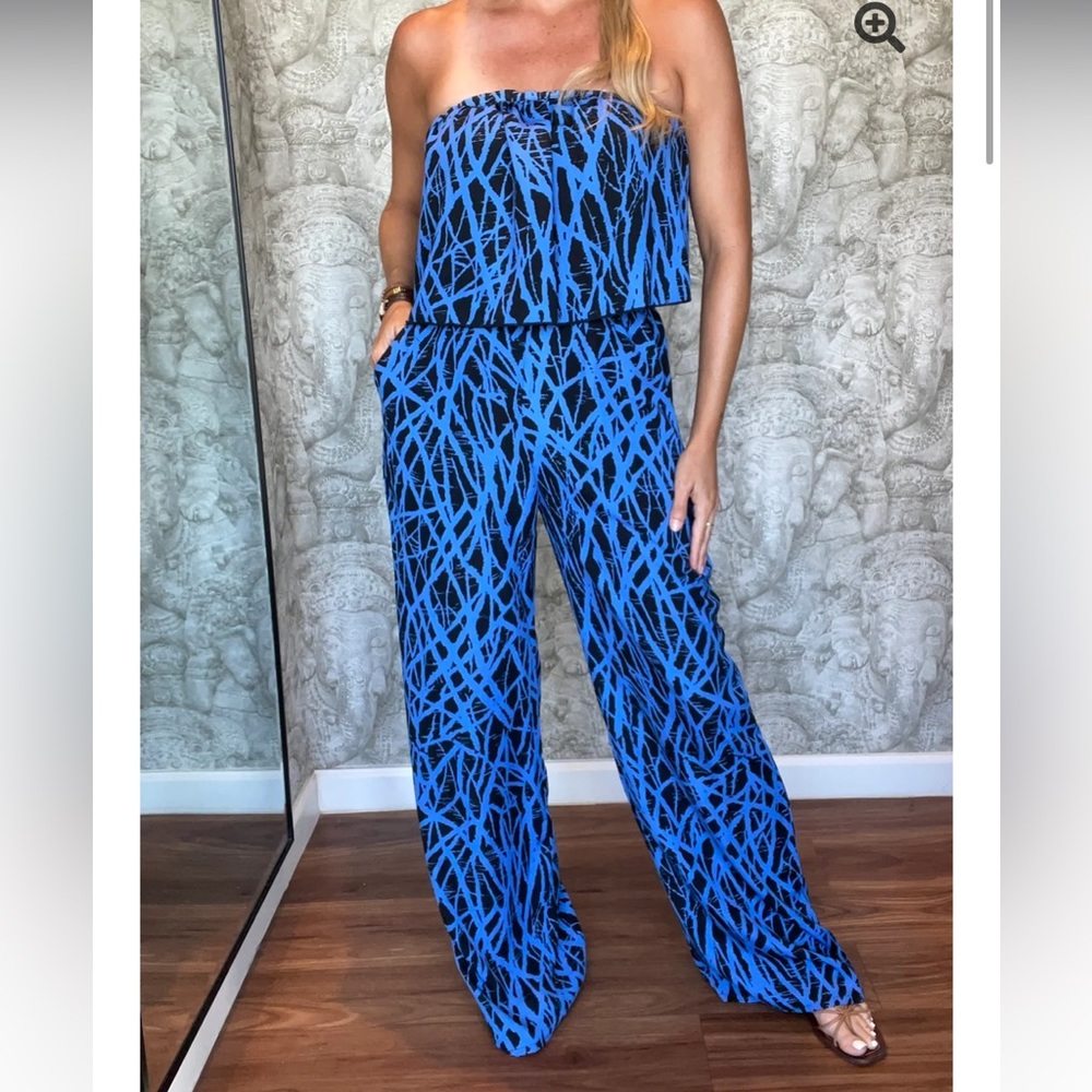 Electric Blue Jumpsuit